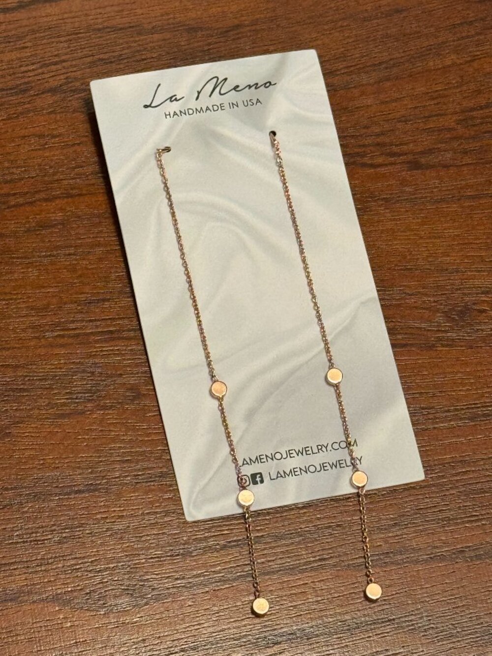 NWT La Meno Treasure Earrings Causebox